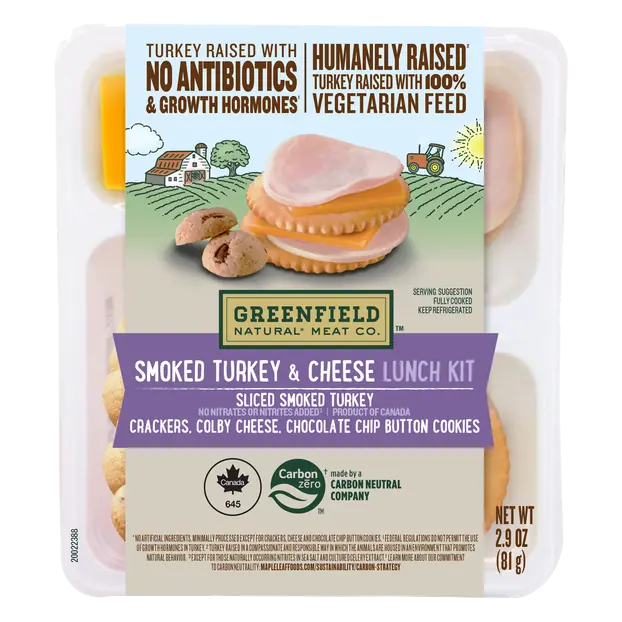 Lunch Kit Smoked Turkey & Cheese