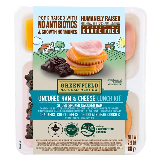 Lunch Kit Uncured Ham & Cheese