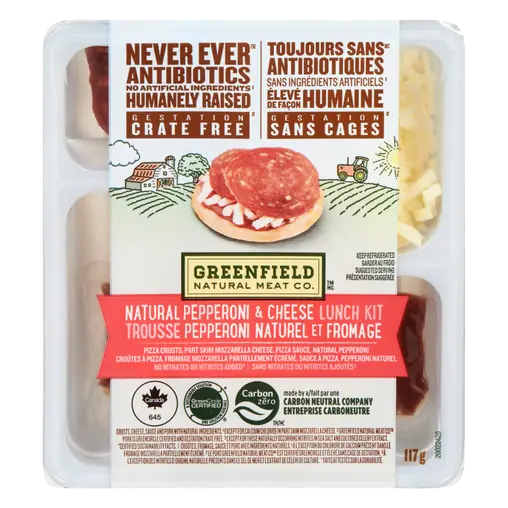 Natural Lunch Kit Pepperoni Pizza 117 g