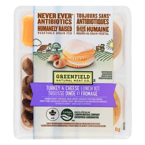 Natural Lunch Kit Turkey & Cheese 81 g