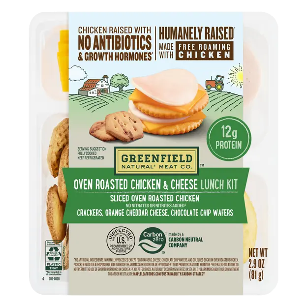 Oven Roasted Chicken & Cheese Lunch Kit