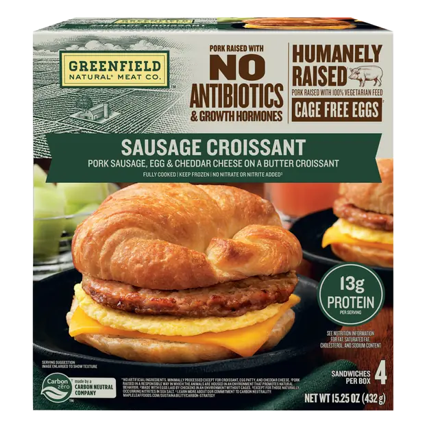 Sausage & Egg Croissant Sandwiches - 4 ct