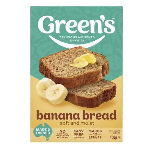 Banana Bread Loaf Mix