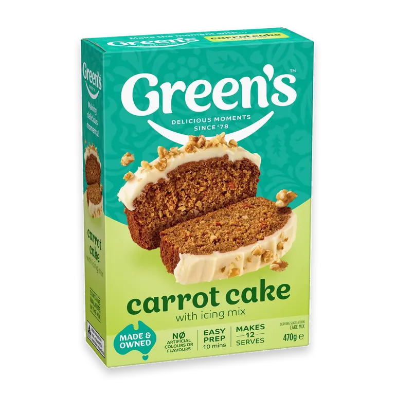 Cake Mix Traditional Carrot