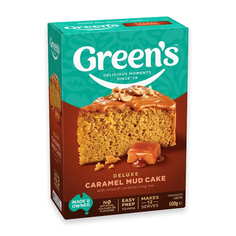 Deluxe Caramel Mud Cake Mix