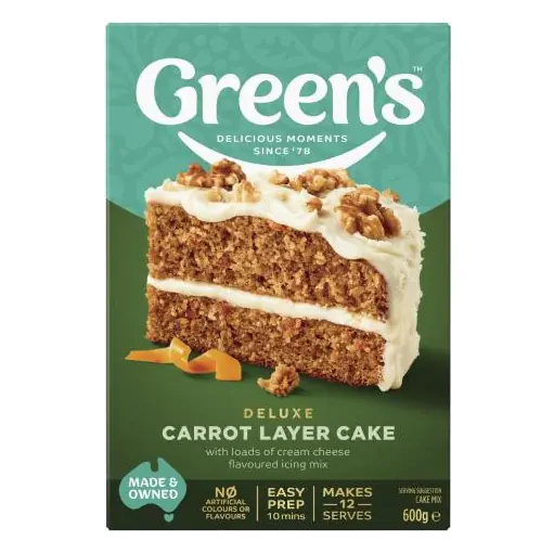 Deluxe Carrot Layer Cake Mix