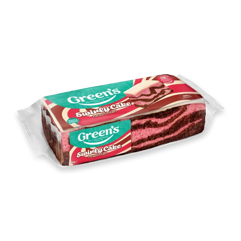 Swirly Neapolitan Cake