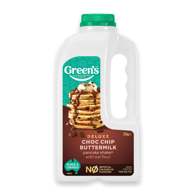 Temptations Choc Chip Buttermilk Pancake Shake