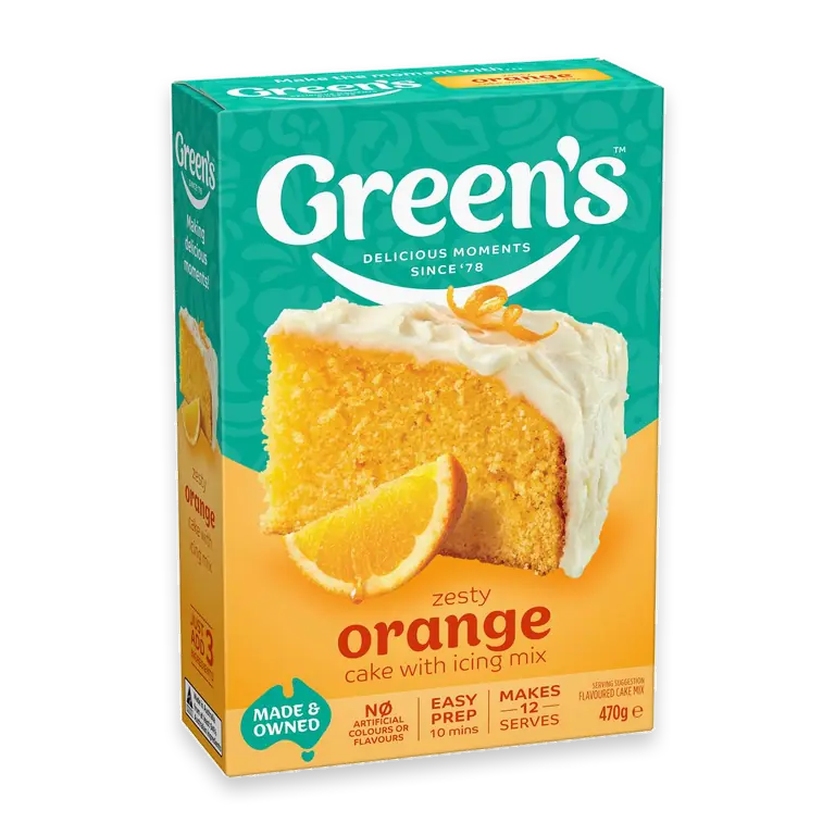 Traditional Orange Cake Mix