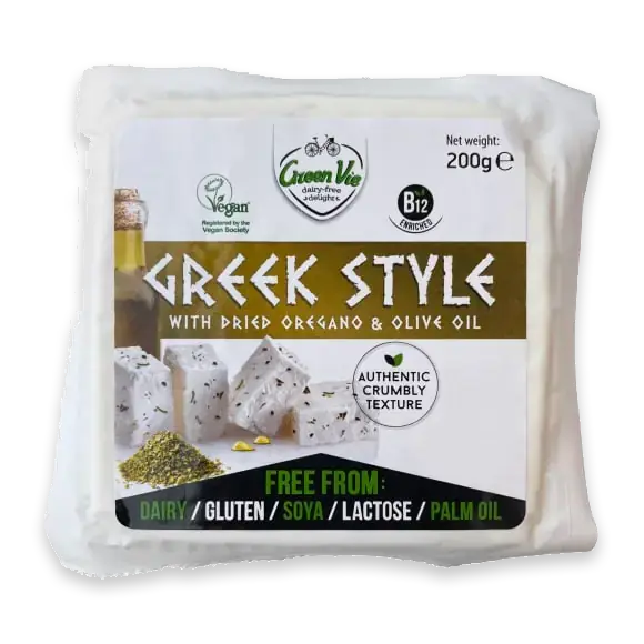 Greek Style Oregano & Olive Oil Vegansk