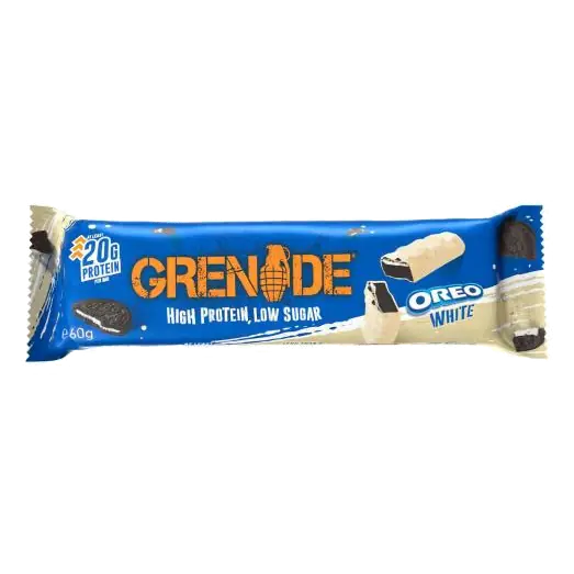 High Protein Bar Oreo White