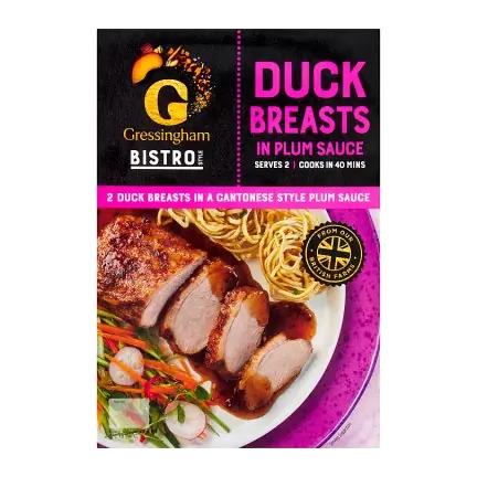 Duck Breasts in Plum Sauce