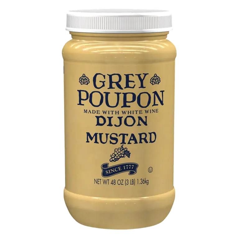 Dijon Mustard Made with White Wine