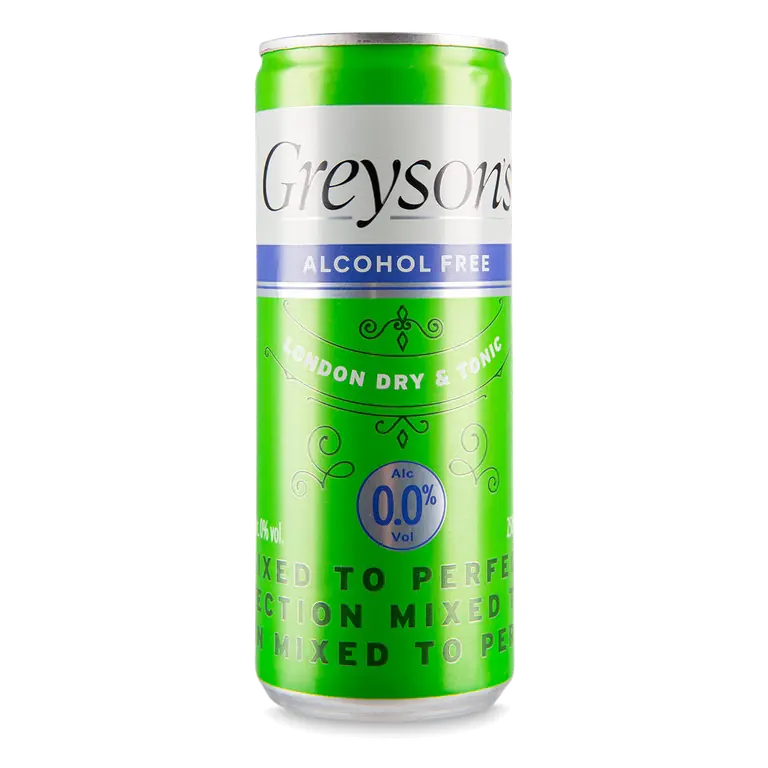 Alcohol Free London Dry & Tonic