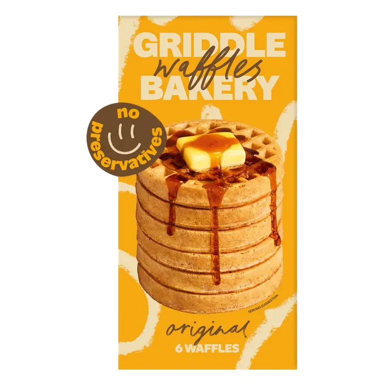 6 Wholegrain Waffles Original