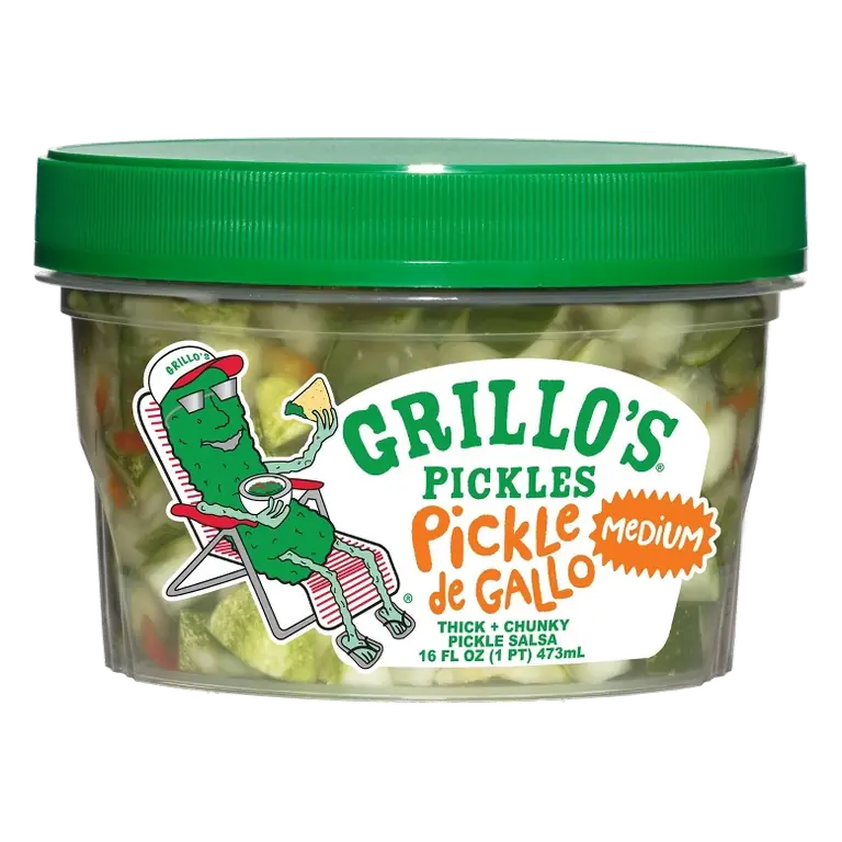 Grillo's Pickles De Gallo Medium Thick & Chunky, 16oz