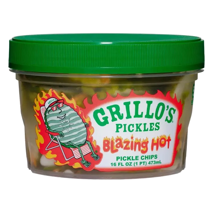 Blazing Hot Pickle Chips