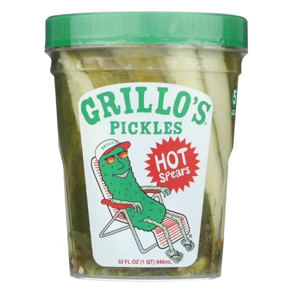 Fresh Hot Classic Dill Pickle Spears