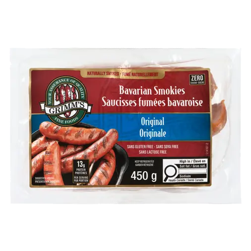 Grimm's Bavarian Smokies Original 450 g