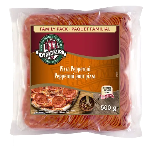 Grimm's Fine Foods Gluten-Free Pizza Pepperoni 500 g