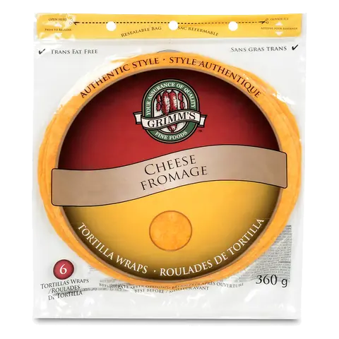 Tortilla Wrap Cheese 10-Inch 360 g