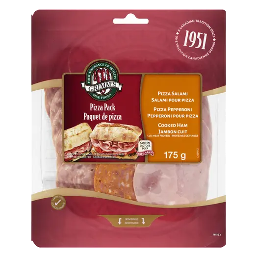 Trio Pizza Pack Deli Meat 175 g
