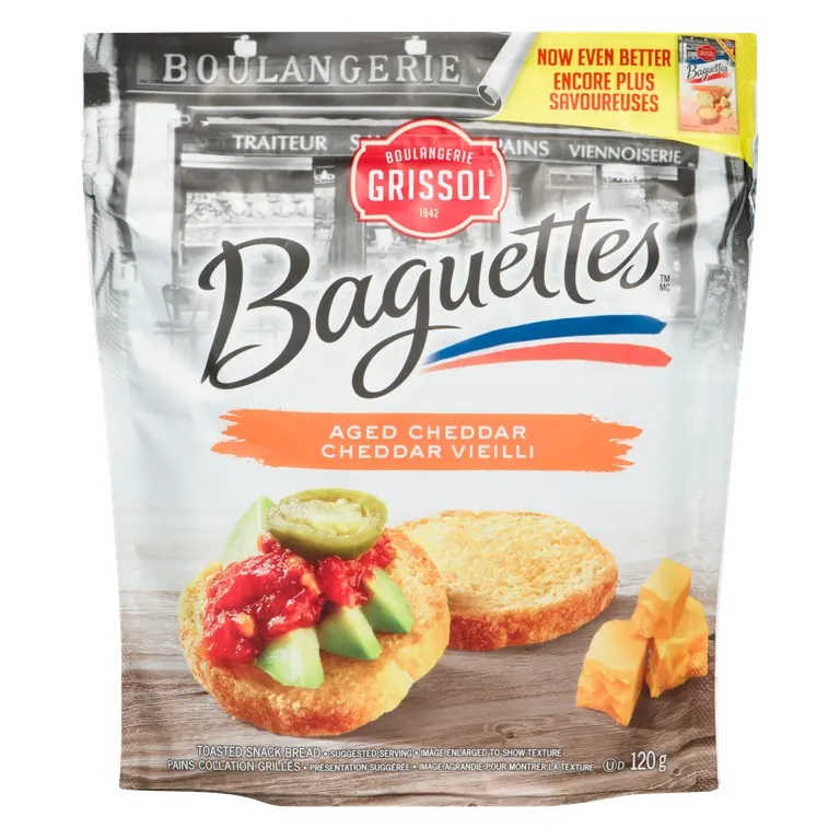 Baguettes Aged Cheddar 120 g