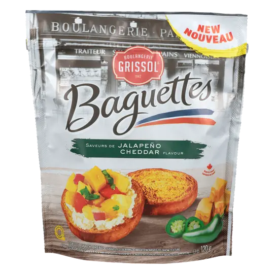 Baguettes Jalapeno Cheddar 120 g