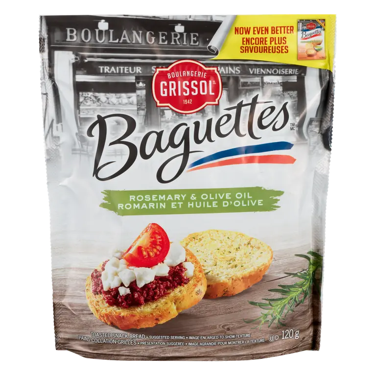 Baguettes Rosemary & Olive Oil 120 g