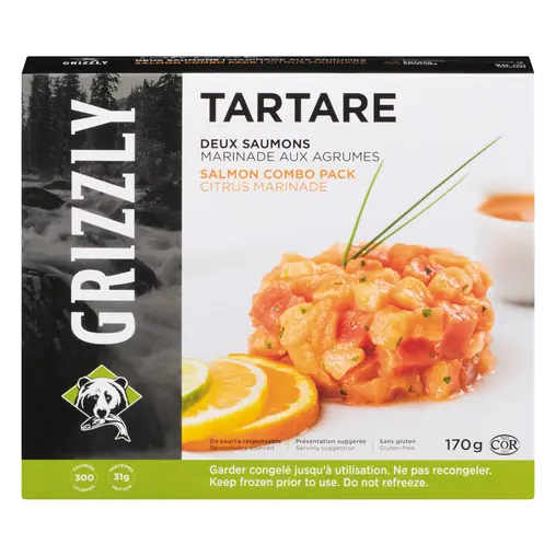 Frozen Cubes Atlantic Salmon 170 g