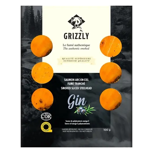 Frozen Smoked Salmon Gin 100 g