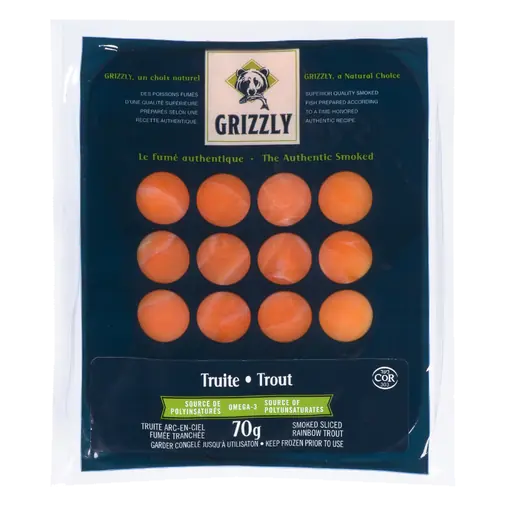 Frozen Smoked Trout 70 g
