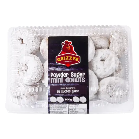 Mini Donuts Powder Sugar 300 g (frozen)
