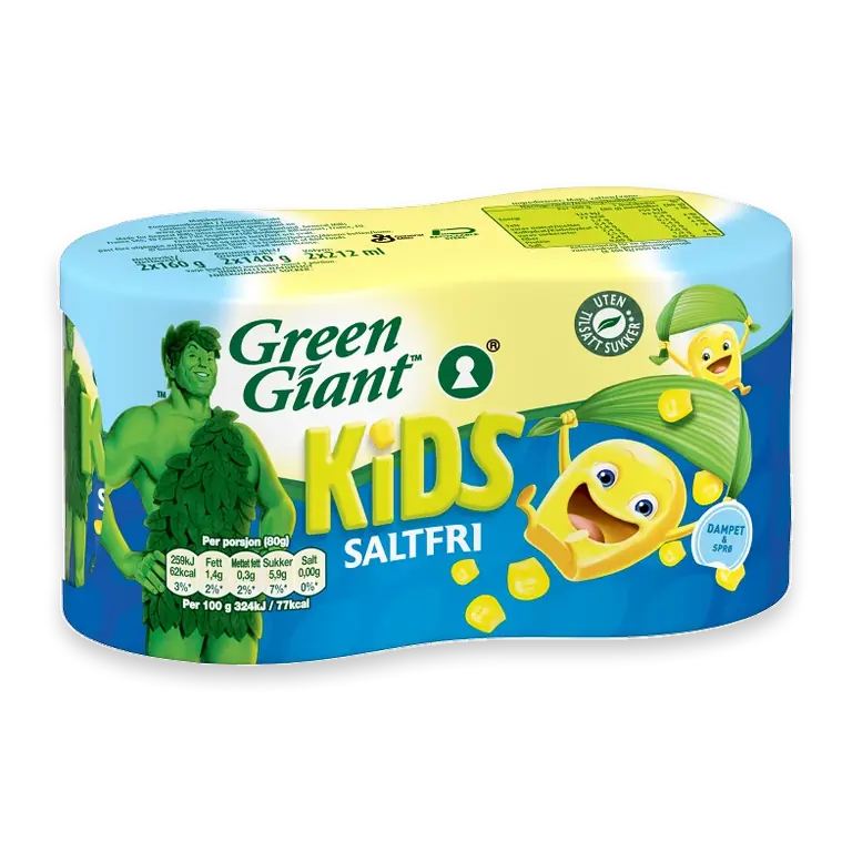 Saltfri Majs 2p 320g