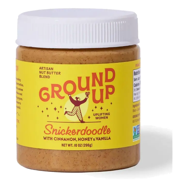 Ground Up Snickerdoodle Almond & Cashew Butter, 10oz