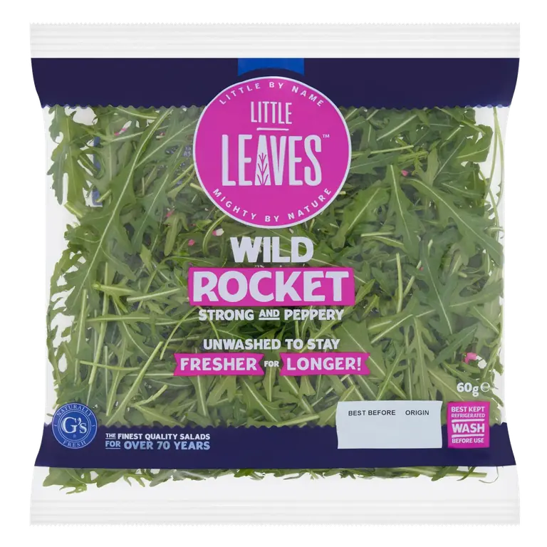 Little Leaves Wild Rocket 60g
