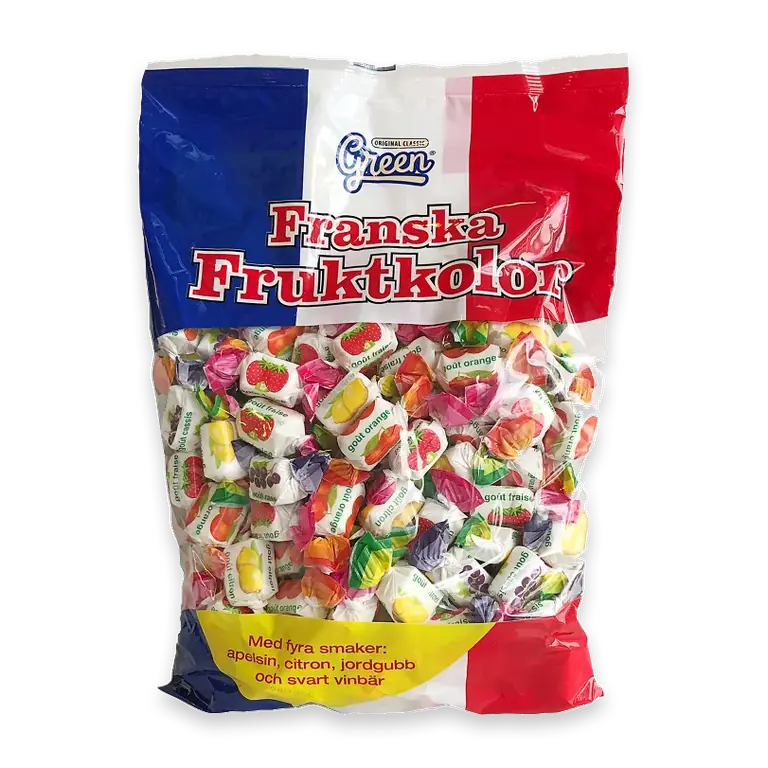 Fruktkola Fransk 725g Green original classic