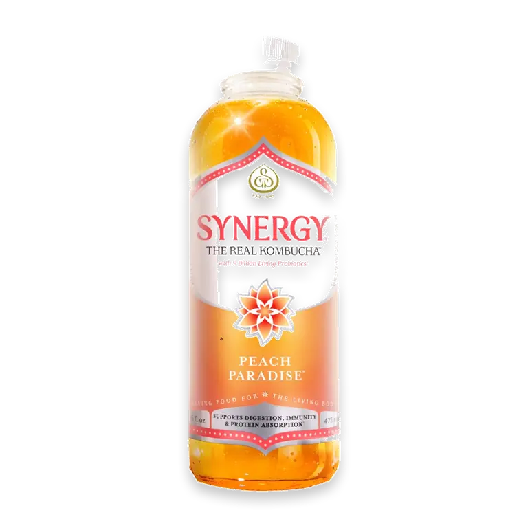 Synergy The Real Kombucha Peach Paradise