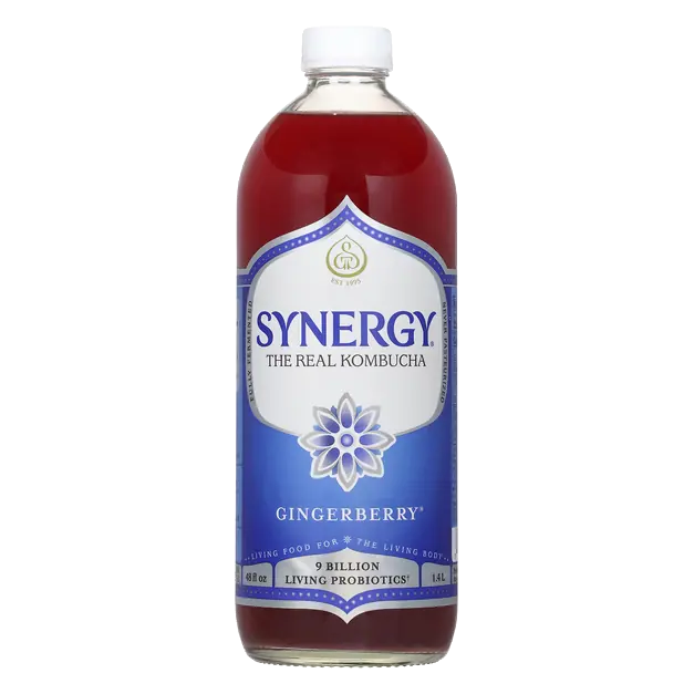 Synergy Gingerberry Raw Kombucha