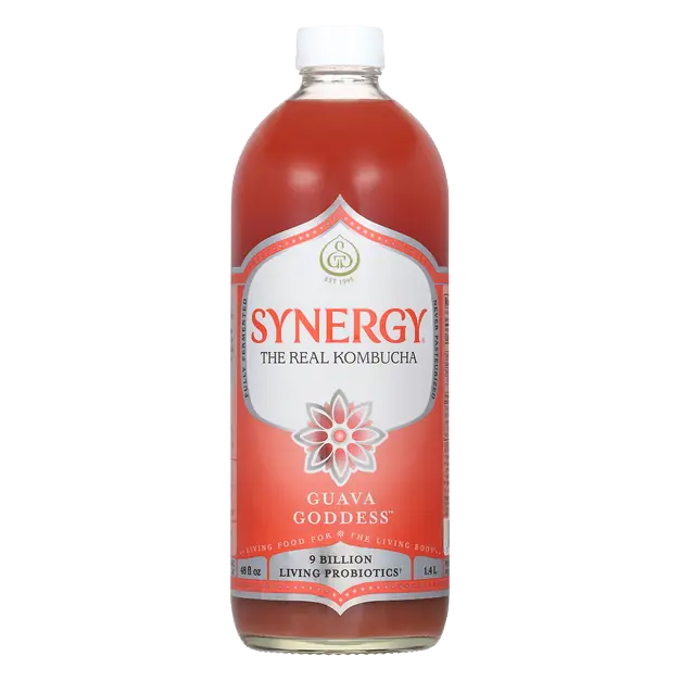 Synergy Raw Kombucha Guava Goddess