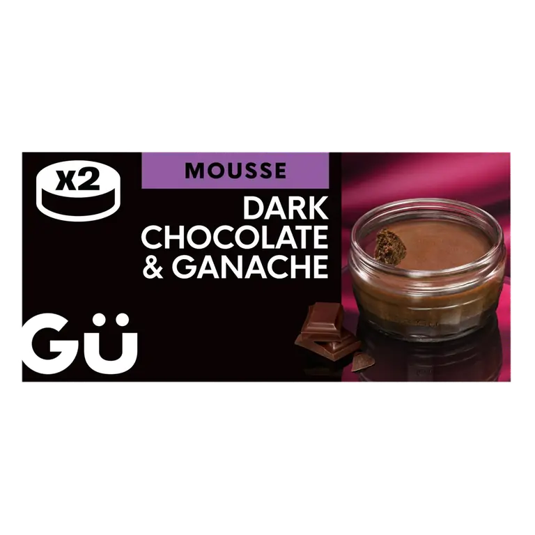 Dark Chocolate Mousse with Ganache Desserts 2 x 70g