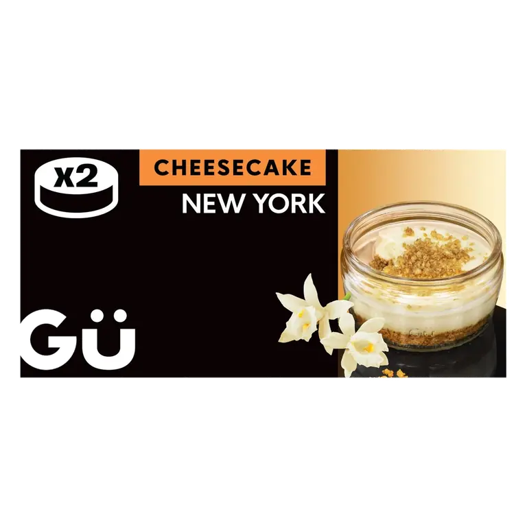 Gu New York Cheesecake Dessert 2 x 70g