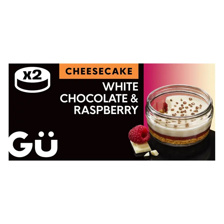 Gu White Chocolate & Raspberry Cheesecake