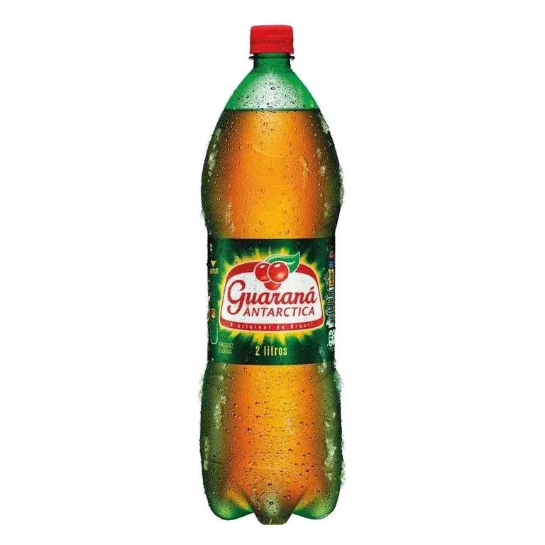 Guarana Antartica Soda, 2 L Bottle: Gluten-Free, Vanilla Flavor