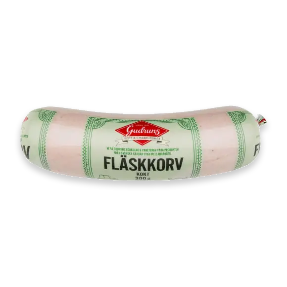 Fläskkorv Kokt