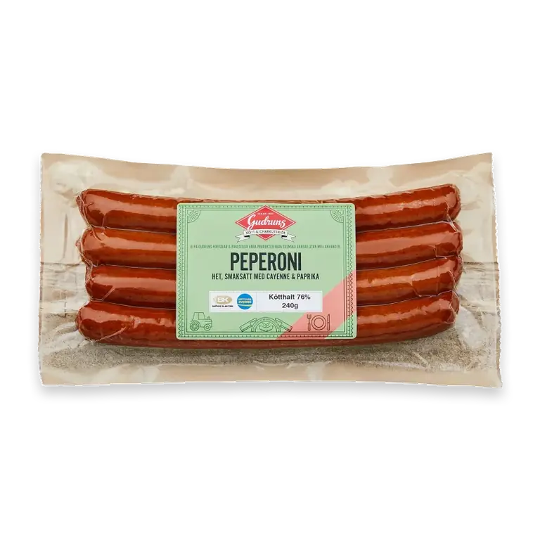 Kryddkorv Peperoni 76% Kötthalt 240g