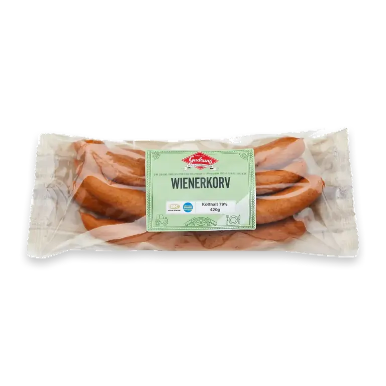 Wienerkorv 79% Kötthalt 420g