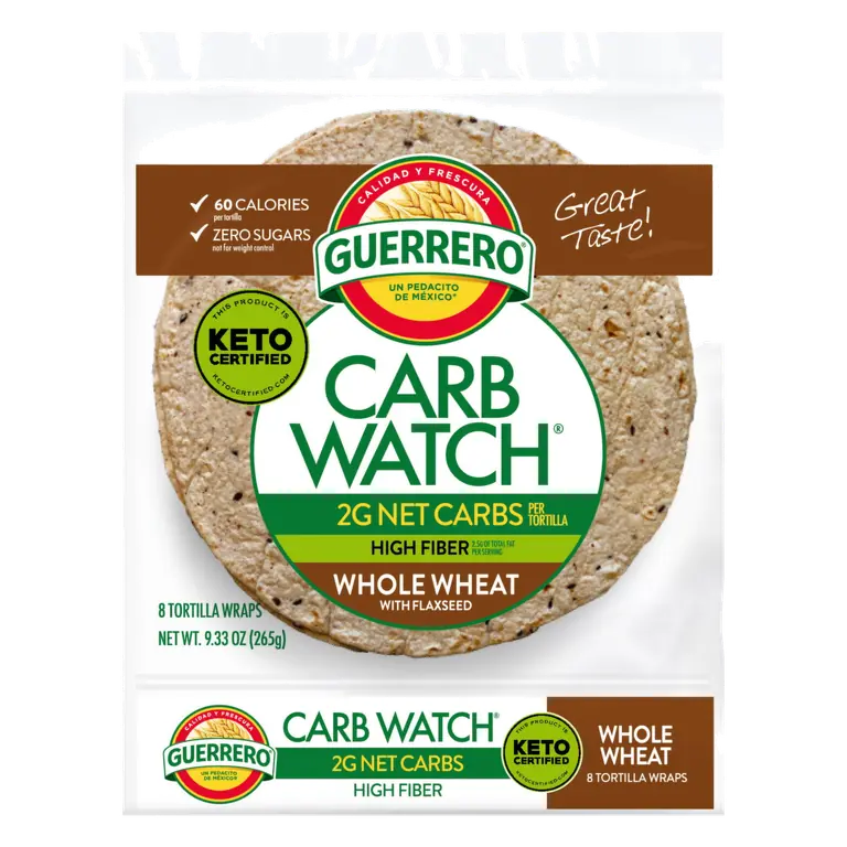 Carb Watch Whole Wheat Tortillas