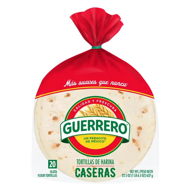 Fajita Flour Tortillas 6 Inch - 20 ct
