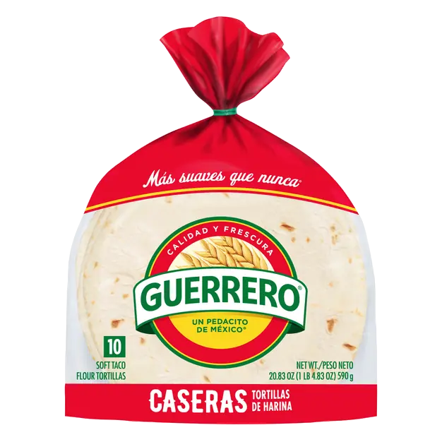 Soft Taco Flour Tortillas 8 Inch - 10 ct